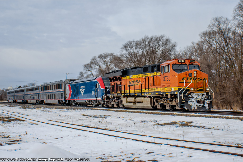 BNSF 3780 EAST